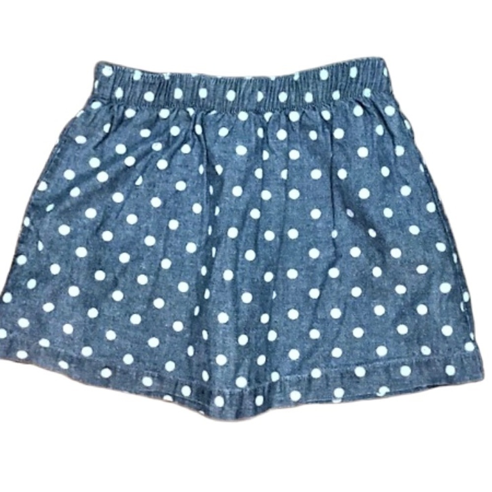 Carter’s Toddler Girl Polka Dot Denim Skirt